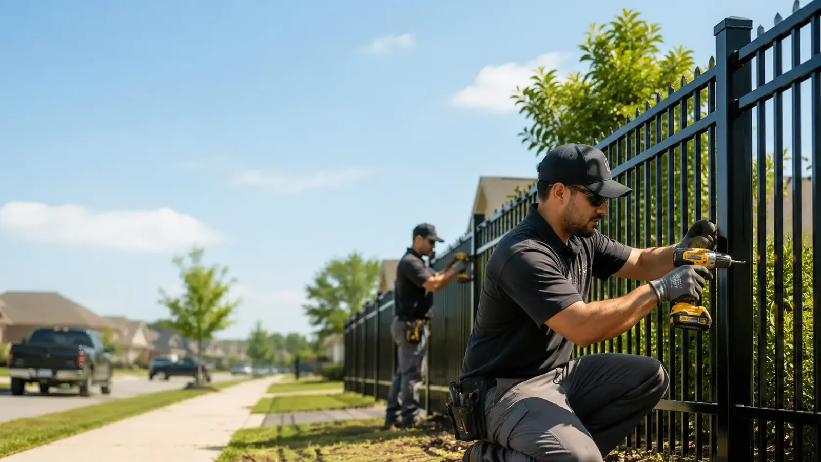 Metal Fence Installation in Strabane, PA
